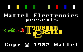 Thunder Castle screenshot 3 for Intellivision